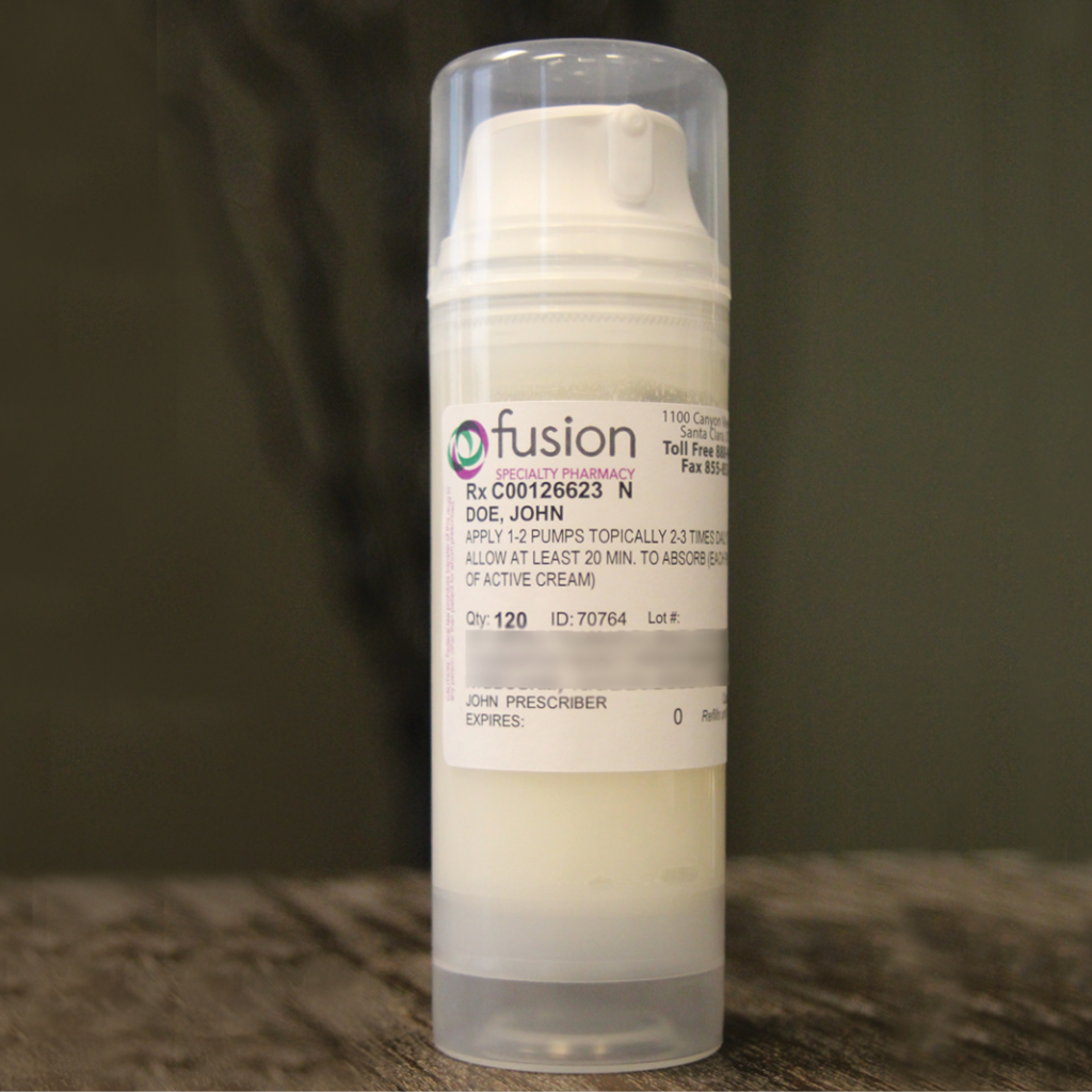 Compounded Topical Pain Cream Fusion Pharmacy