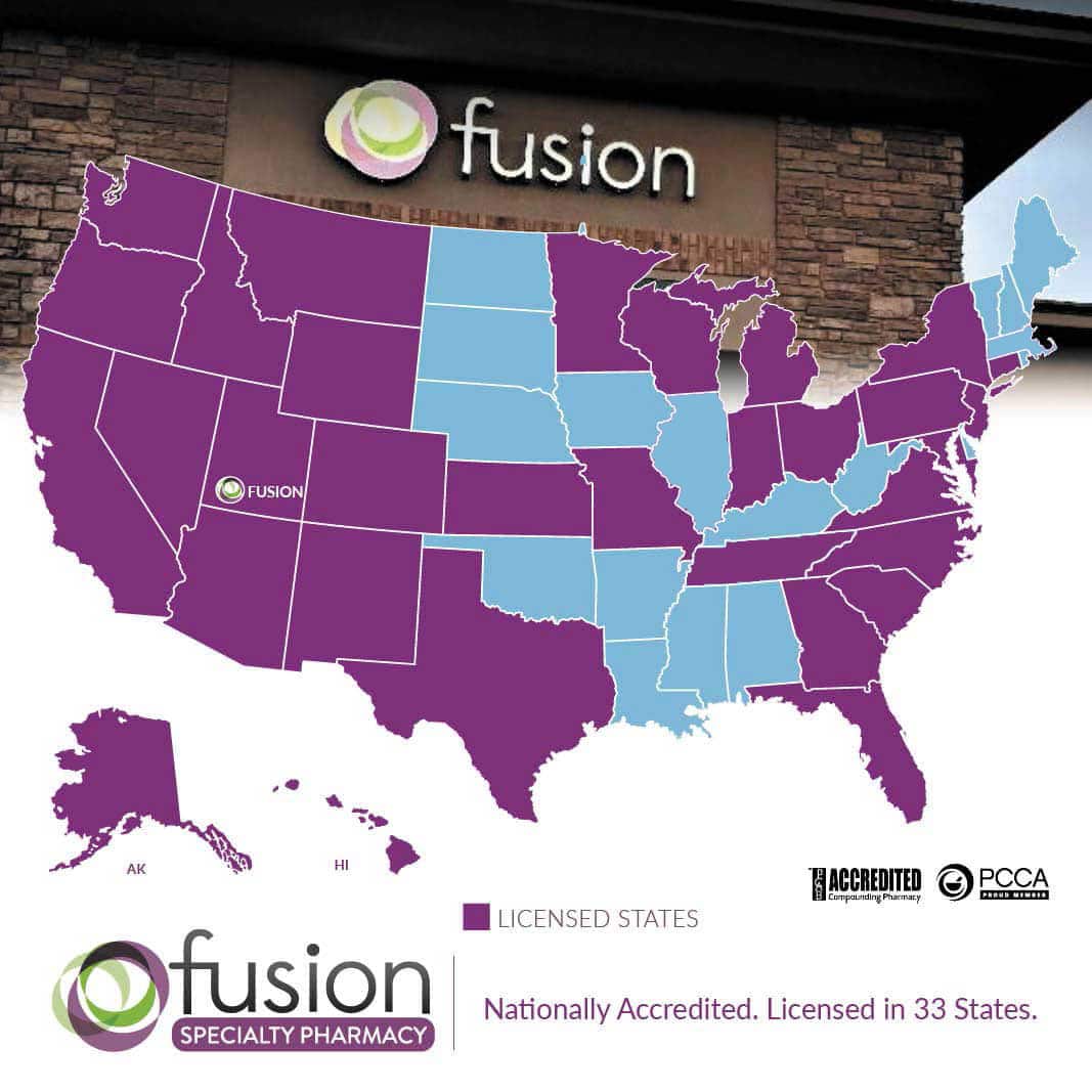 Fusion Licensure Map
