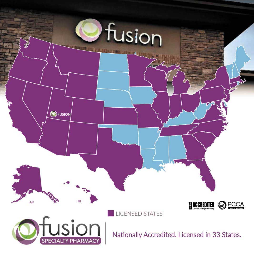 Fusion Licensure Map